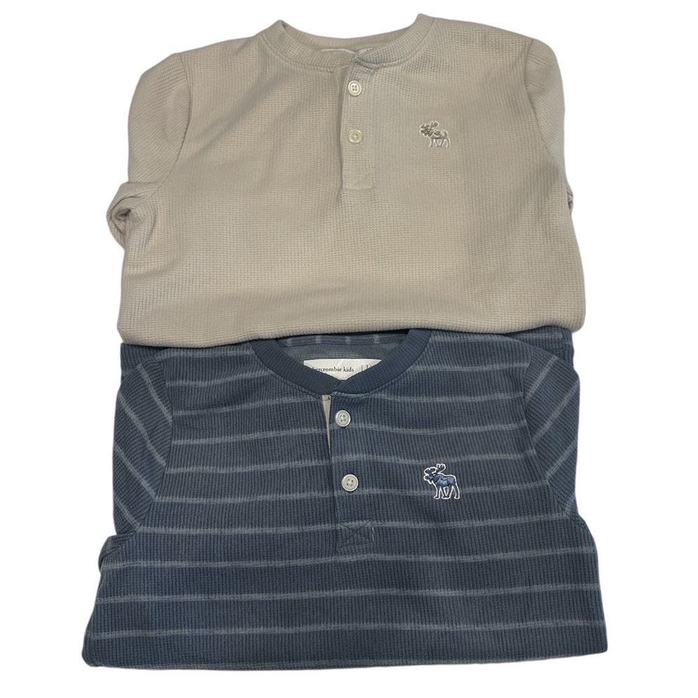 Boys Abercrombie Long Sleeve Shirts Size 7/8 - Picture 3 of 4
